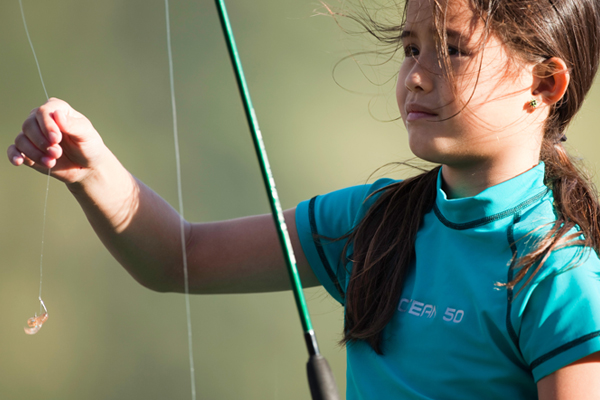 Girl Fishing