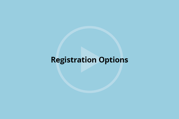 Registration Options