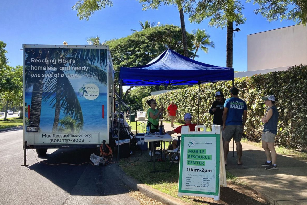 Meeting Maui Residents